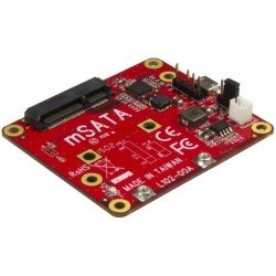 StarTech.com Adaptador Convertidor Micro-USB - mSATA, para Raspberr...