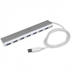 StarTech.com Hub USB 3.0, 7 Puertos USB-A, 5000 Mbit