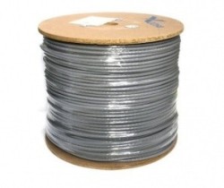 Leviton Bobina de Cable Cat5e UTP, 305 Metros, Gris