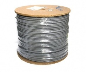 Leviton Bobina de Cable Cat5e UTP, 305 Metros, Gris