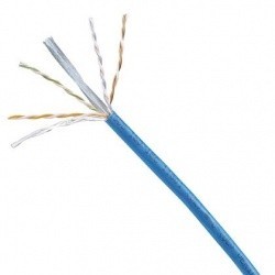 Panduit Bobina de Cable Cat6 UTP, 4 Pares 23 AWG, 305 Metros, Azul
