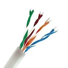 GVS Security Bobina de Cable Cat5e UTP, 305 Metros, Gris
