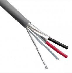 Belden Bobina de Cable de Seguridad y Audio, 305 Metros, Gris