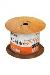 Nexxt Solutions Bobina de Cable Cat6a S-STP Macho, 305 Metros, Azul