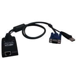 Tripp Lite Cable KVM B055-001-USB-V2, HD15/USB Macho - RJ-45 Hembra...
