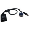 Tripp Lite Cable KVM B055-001-USB-V2, HD15/USB Macho - RJ-45 Hembra...
