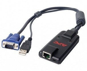 APC Cable Switch KVM 2G KVM-USB, D-Sub/USB, Negro