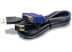 Trendnet Cable Switch KVM TK-CU06, USB 1.1 Type A - VGA SVGA, 1.8 M...