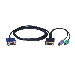Tripp Lite Cable KVM P750-006, VGA (D-Sub) - MINI DIN-6 x 2, 1.8 Me...