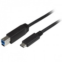 StarTech.com Cable USB-C Macho - USB-B Macho, 2 Metros, Negro