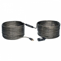 Tripp Lite Cable de Extension USB 2.0 Macho - USB 2.0 Hembra, 20 Me...