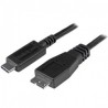 StarTech.com Cable USB C Macho - Micro-USB B Macho, 50cm, Negro