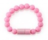 LevyDal Cable USB A Macho - Micro USB B Macho, 10cm, Rosa
