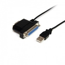 StarTech.com Cable USB - Serial y Paralelo, 91cm, Negro