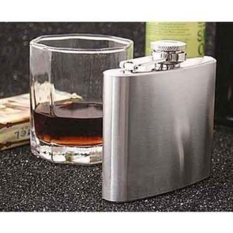 Licorera 6oz Acero Inoxidable Excelente Regalo Byteshop