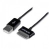 StarTech.com Cable Conector Dock, USB A Macho, 2 Metros, para Samsu...