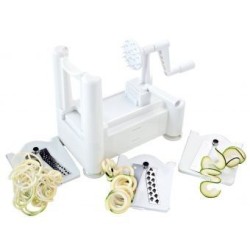 Rallador y Rebanador Múltiple de Alimentos Hurry Slicer -Blanco