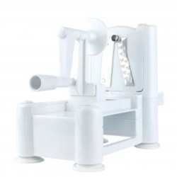 Rallador y Rebanador Múltiple de Alimentos Hurry Slicer -Blanco