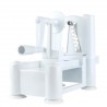 Rallador y Rebanador Múltiple de Alimentos Hurry Slicer -Blanco