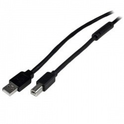 StarTech Cable USB A Macho - mini USB B Macho, 20 Metros, Negro