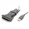 StarTech.com Cable USB 2.0 Macho - DB9 Macho, 90cm, Gris