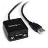 StarTech.com Cable USB 2.0 A Macho - Serial DB9 Macho, 1.8m, Negro