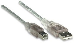 Manhattan Cable de Alta Velocidad USB 2.0, USB A Macho - USB B Mach...
