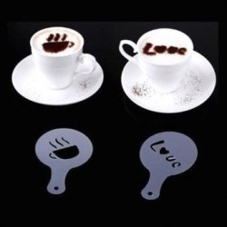 Set De Plantillas Para Decorar Cafe