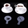 Set De Plantillas Para Decorar Cafe