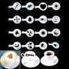 Set De Plantillas Para Decorar Cafe