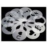 Set De Plantillas Para Decorar Cafe