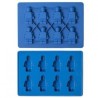 Muñeco Lego Molde Para Hielos Chocolate Gomitas-azul
