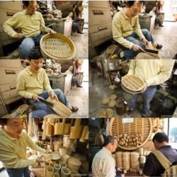 Vaporera De Bambu 15cms Cocina Sano Sin Grasa China Japonesa
