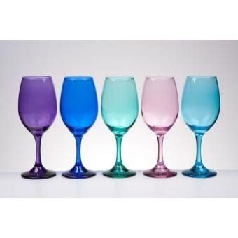 Jgo. de 3 Copas p/ Agua,Cristar,"Rioja",,Morado