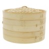 Vaporera De Bambu 25cms Cocina Sano Sin Grasa China Japonesa