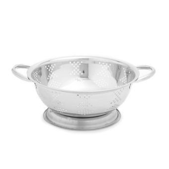 Coladera Escurridor Euro Acero Inoxidable 26 cm