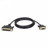 Tripp Lite Cable DB9 Macho - DB25 Hembra, 1.83 Metros, Negro