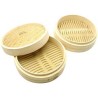 Vaporera De Bambu 30cms Cocina Sano Sin Grasa China Japonesa