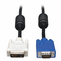 Tripp Lite Cable para Monitor DVI-A Macho - VGA (D-Sub) Macho, 1.83...