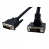 StarTech.com Cable Acodado en 90 para Monitor DVI-D de Doble Enlace...