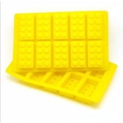 Kit De 5 Moldes Bloques Lego Para Hielos Chocolate Gomitas