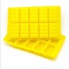 Kit De 5 Moldes Bloques Lego Para Hielos Chocolate Gomitas