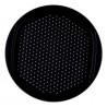 Charola Circular Dots Negra (grande)