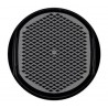 Charola Circular Dots Negra (grande)