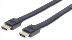 Manhattan Cable HDMI Macho - HDMI Macho, 2 Metros, Negro