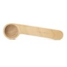 Cuchara Clip para Medir Café Kikkerland Madera