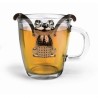Infusor de té en forma de rana Kikkerland frog infuser Gris