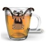 Infusor de té en forma de rana Kikkerland frog infuser Gris