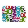Charola Letras Rectangular 43x32x2 cms