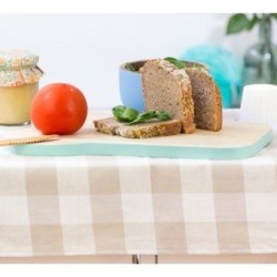 Tabla para cortar en forma de sandwich pt, Madera Azul